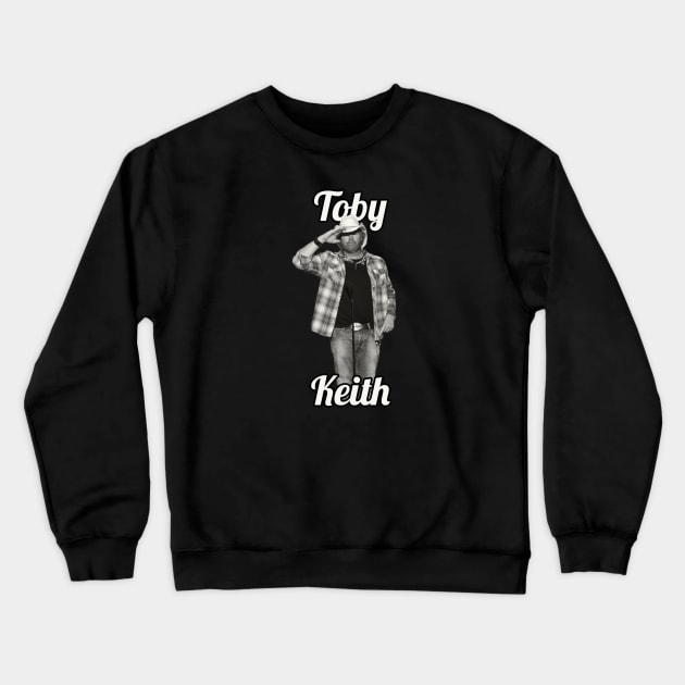 Toby Keith / 1961 Crewneck Sweatshirt by glengskoset